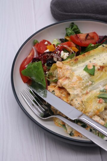 Chicken, Spinach and Ricotta Cannelloni - Felly Bull